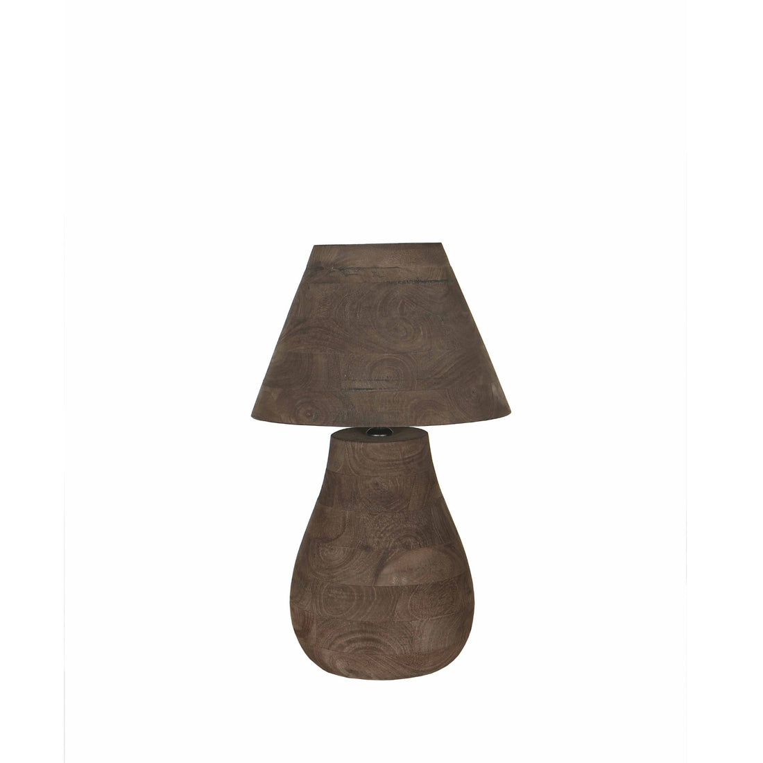 Lampe de table Peake Bois de manguier marron Petit PTMD