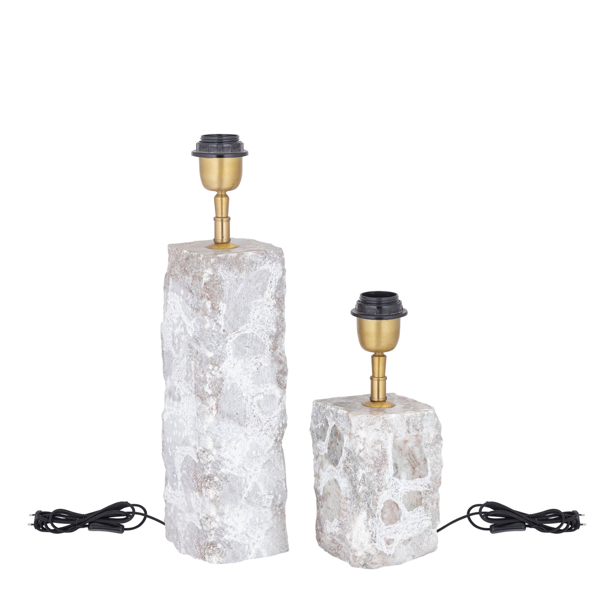Lampe de table Rester Naturel en marbre, petite PTMD