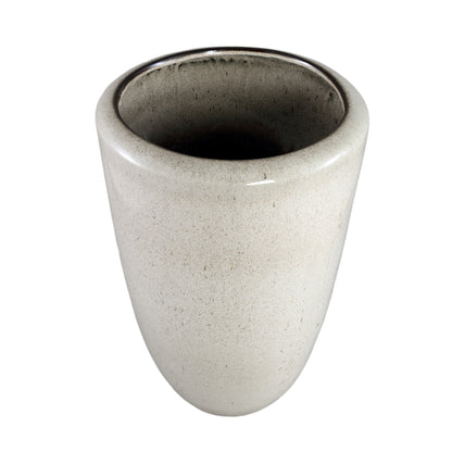 Kyleigh Pot rond en céramique beige Lisse H 35x58 cm PTMD