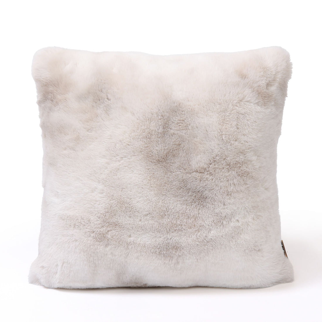 Coussin Linde Velours Blanc cassé 45x45cm PTMD