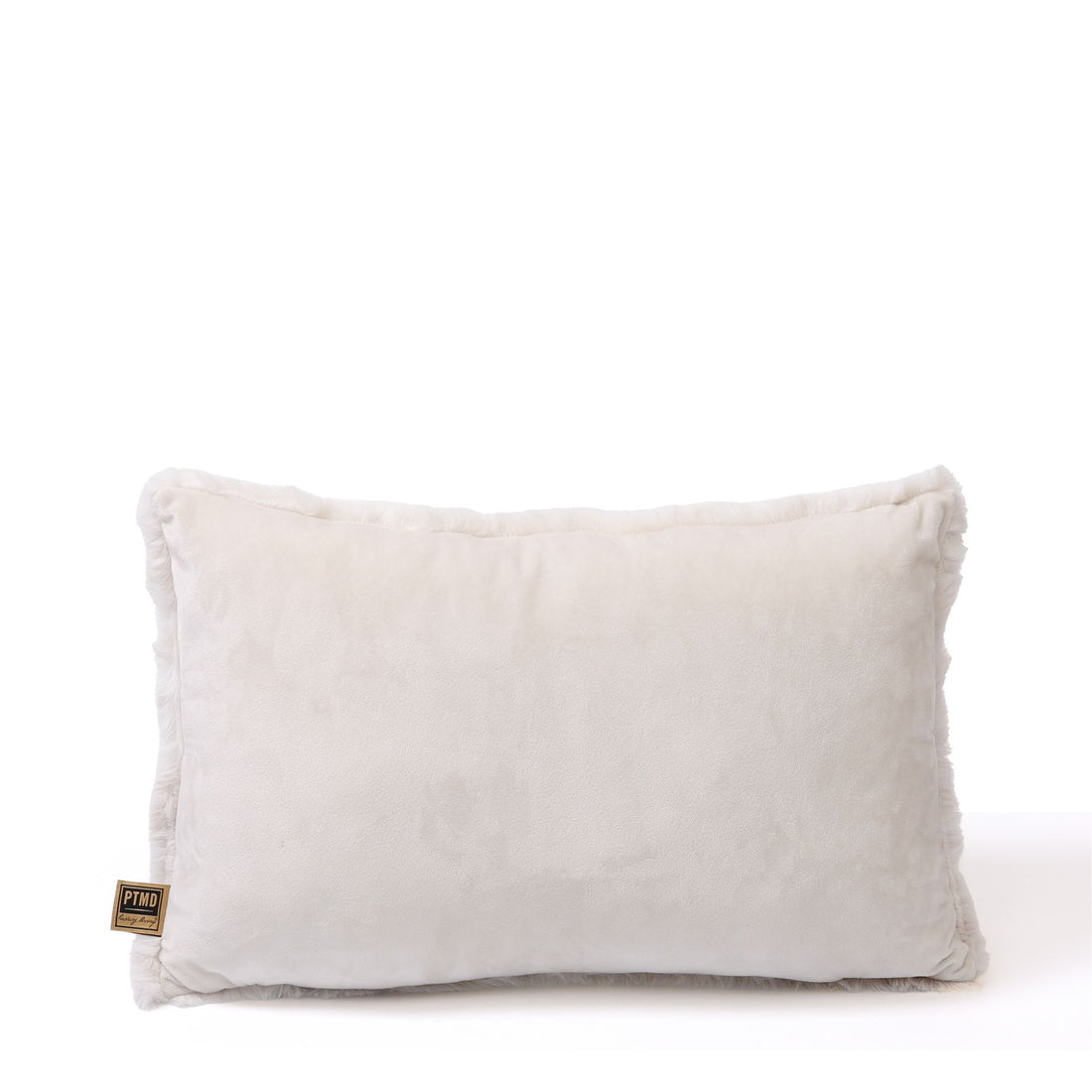 Coussin Linde Velours Blanc Cassé 60x40cm PTMD
