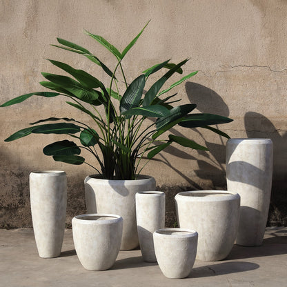 Crème Dashima GRC Pot Haut Rond Lot De 3 PTMD