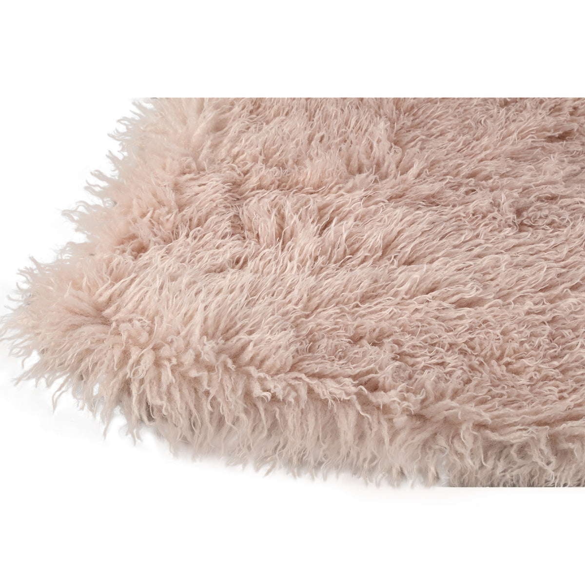 Plaid Rexx Beige Fausse Fourrure de Mouton Large PTMD