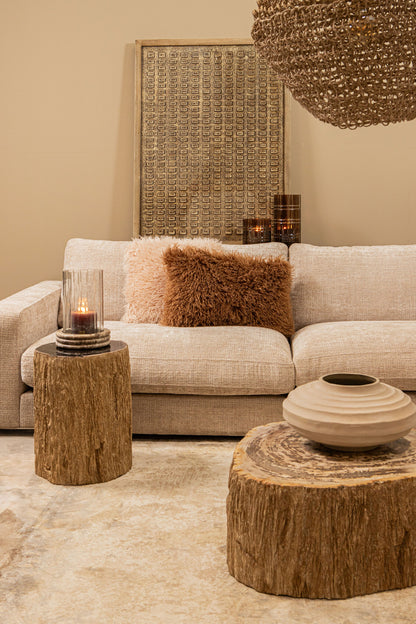 Kody Beige Stone Wash pot côtelé en alu coulé S PTMD