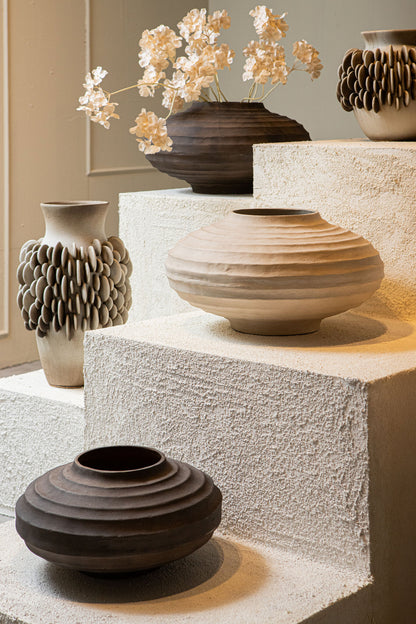 Kody Beige Stone Wash pot côtelé en alu coulé M PTMD