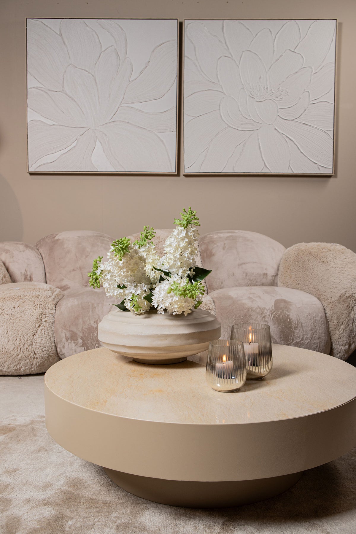 Kody Beige Stone Wash pot côtelé en alu coulé M PTMD