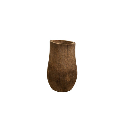 Pots en bois de palmier Jamez – Ensemble luxueux de 5 PTMD