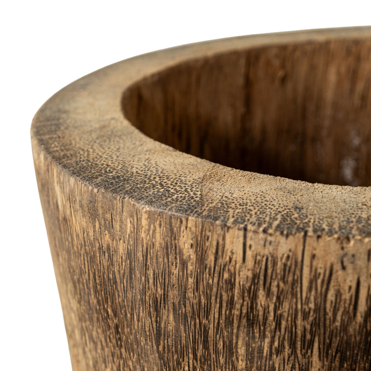 Pot en bois de palmier Jamez Luxe Petit PTMD