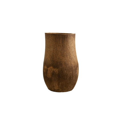 Pots en bois de palmier Jamez – Ensemble luxueux de 5 PTMD