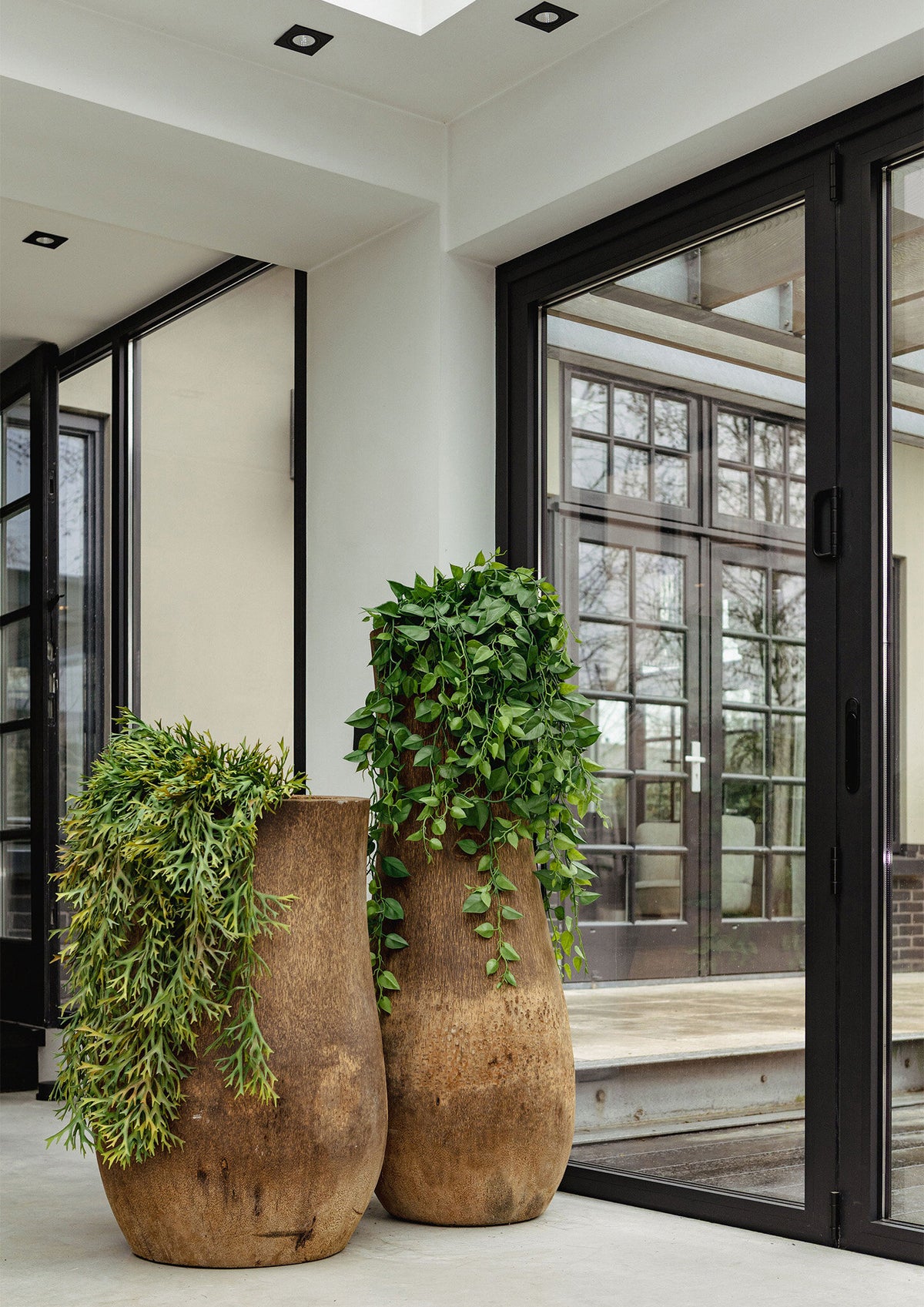 Pot en bois de palmier Jamez Luxe Grand PTMD
