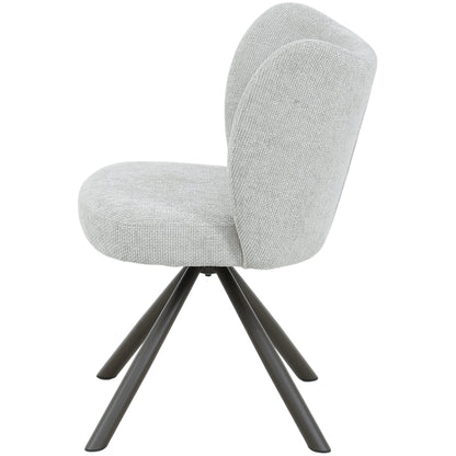 Chaise de salle à manger Pebble Legacy 15 beige Lot de 2 PTMD