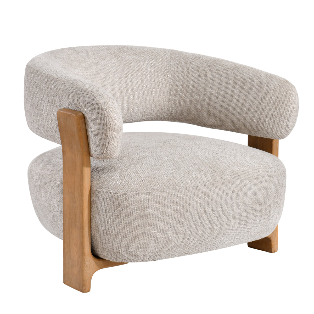 Fauteuil Mire Cream Legacy 15 Dove en bois d&