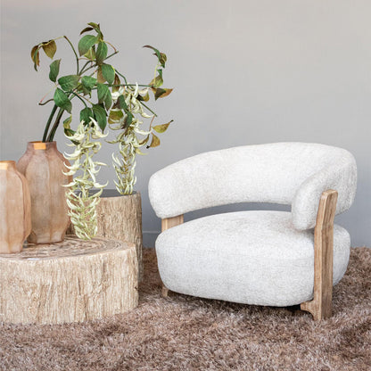 Fauteuil Mire Cream Legacy 15 Dove en bois d&