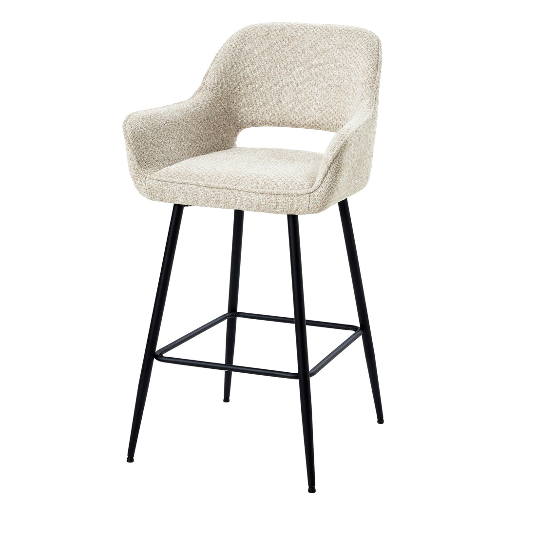 Lot de 2 tabourets de bar Fal Low Opulence Beige PTMD