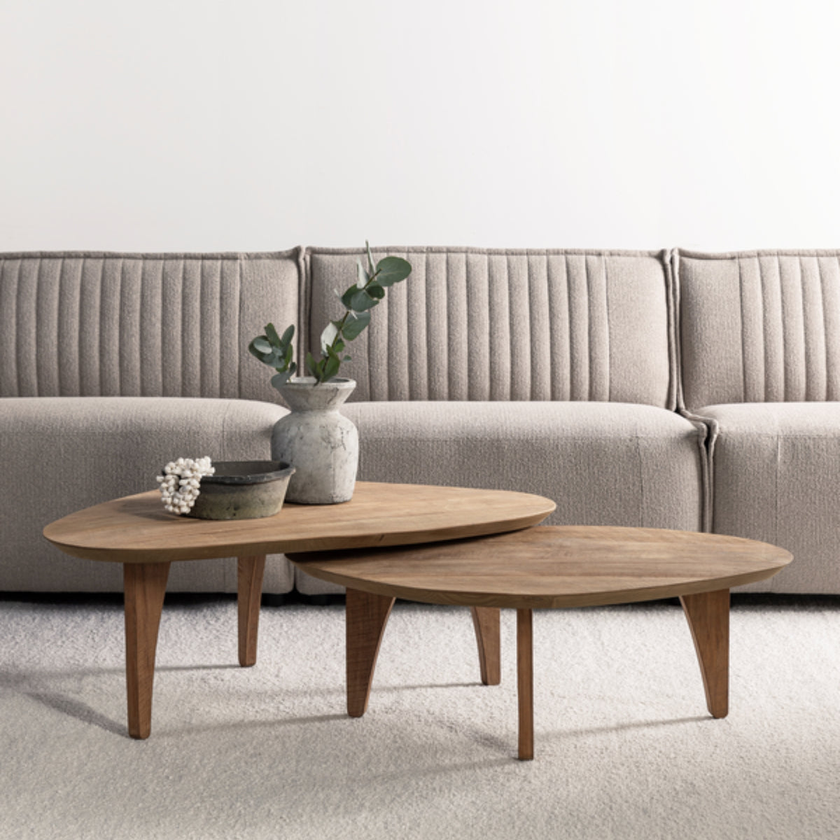 DTP Home Bliss Table basse Pebble Teck