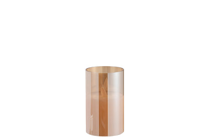 Lampe LED Verre Scintillant Doré Petite