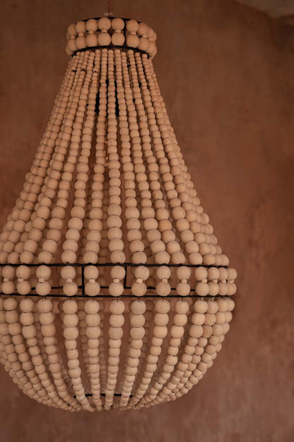 Lustre Teardrop Naturel Moyen Bazar Bizarre