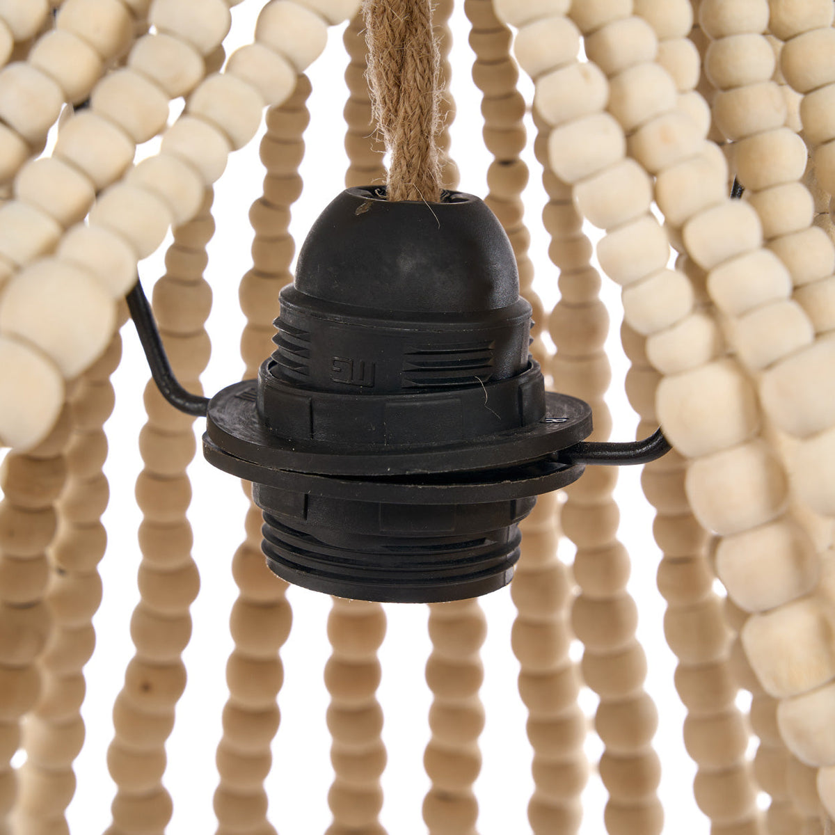 Lustre Teardrop Naturel Moyen Bazar Bizarre
