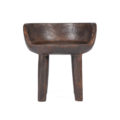 La Chaise Basse Sit Happens - Noyer Foncé Bazar Bizar