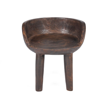 La Chaise Basse Sit Happens - Noyer Foncé Bazar Bizar