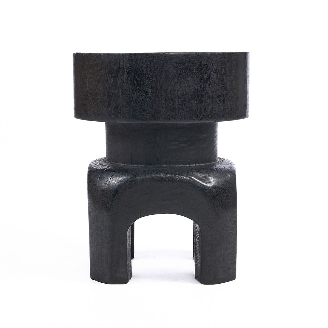 Le tabouret Squat Spot noir Bazar Bizar