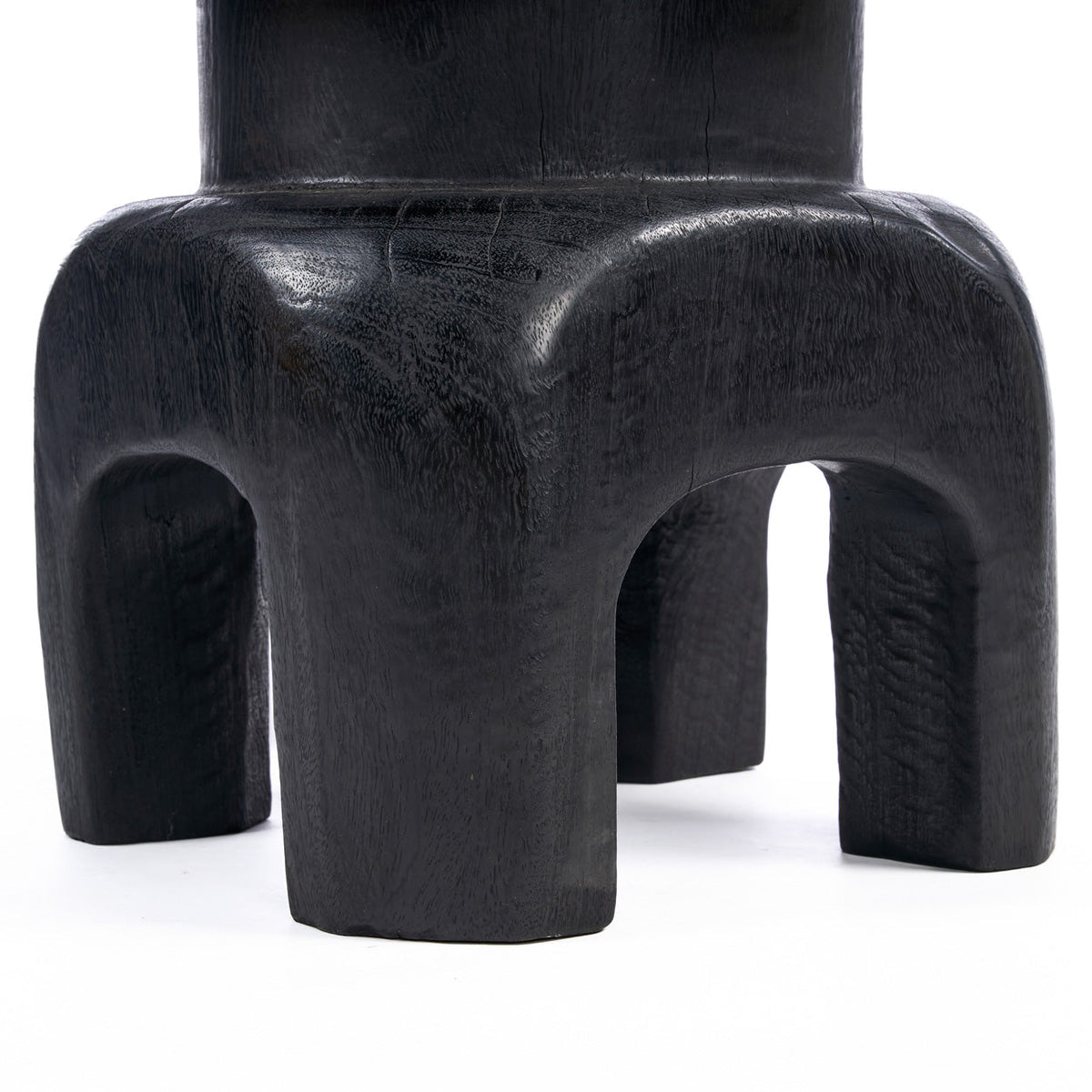 Le tabouret Squat Spot noir Bazar Bizar