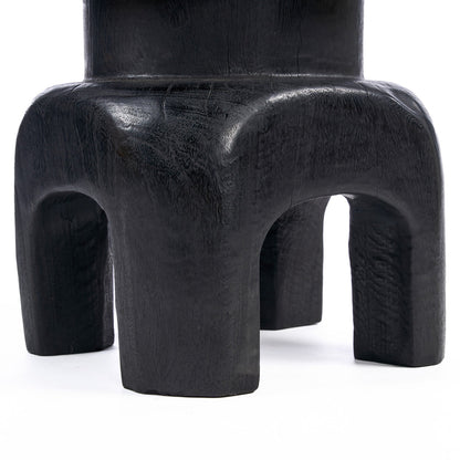 Le tabouret Squat Spot noir Bazar Bizar
