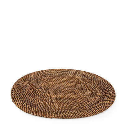 Le set de table ovale Colonial marron naturel Bazar Bizar