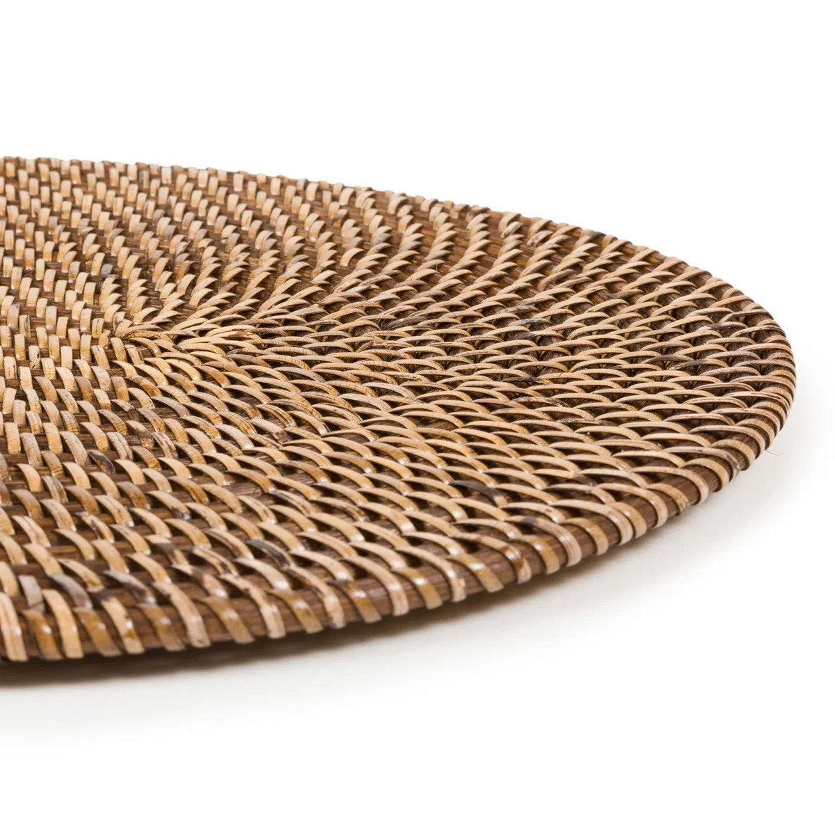Le set de table ovale Colonial marron naturel Bazar Bizar