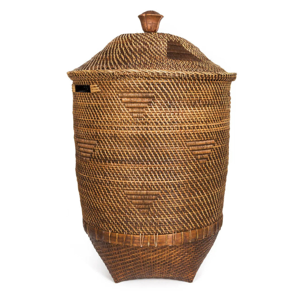 Le panier à linge Colonial Naturel Brun XL Bazar Bizar