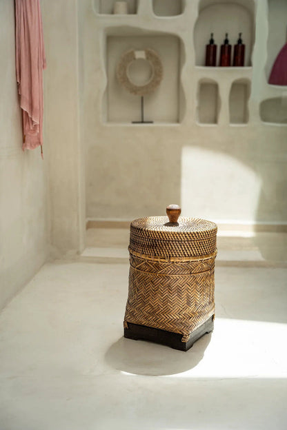 Le Panier de salle de bain - Brun naturel Bazar Bizar