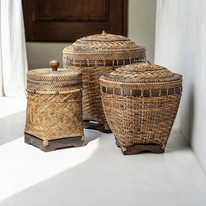 Le Panier de salle de bain - Brun naturel Bazar Bizar