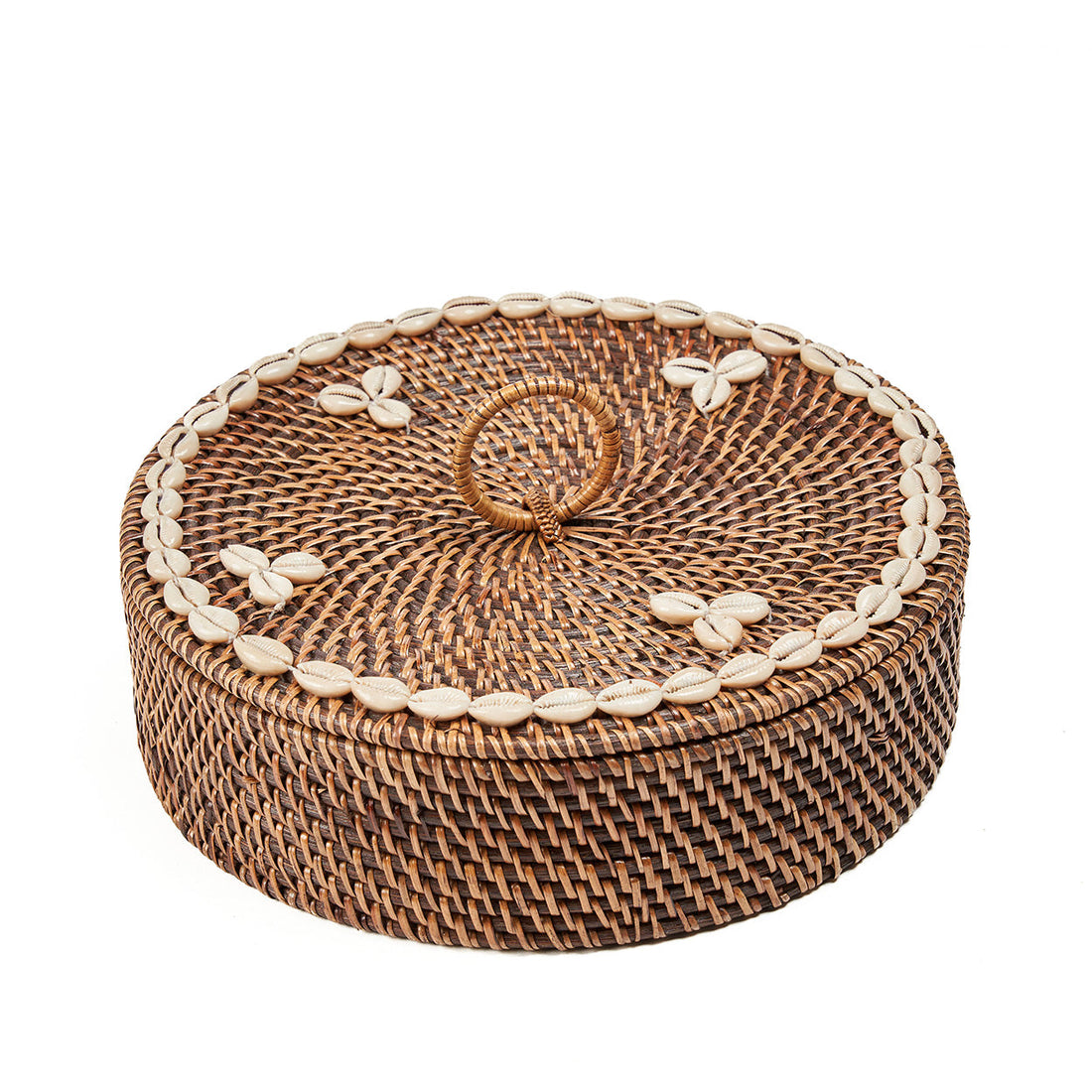 Le Panier à Compartiments en Rotin Marron Naturel Bazar Bizar