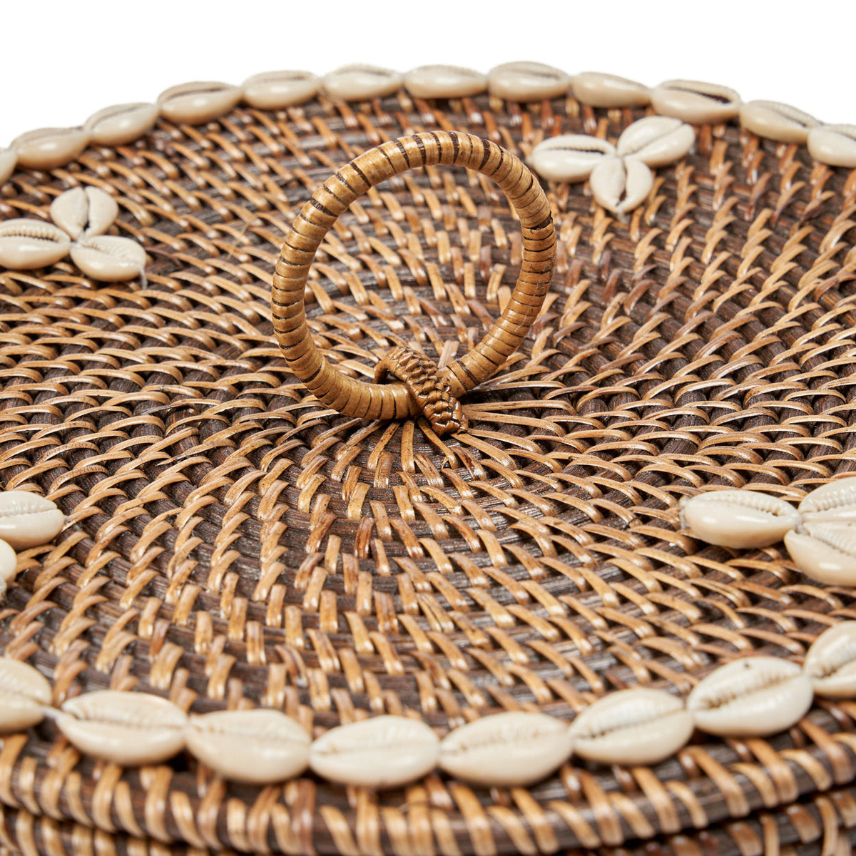 Le Panier à Compartiments en Rotin Marron Naturel Bazar Bizar