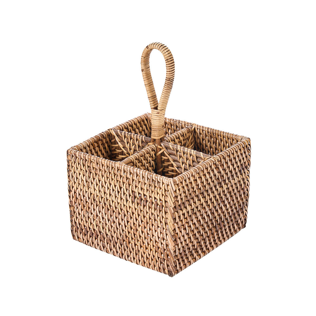 Le Porte-couverts en rotin N°4 Marron naturel Bazar Bizar