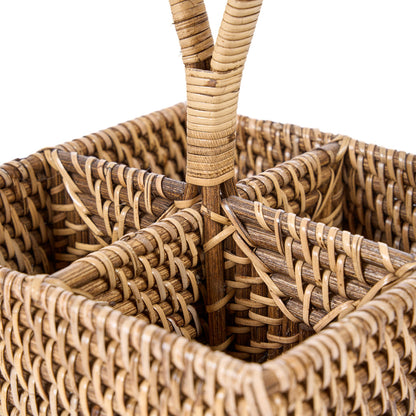 Le Porte-couverts en rotin N°4 Marron naturel Bazar Bizar