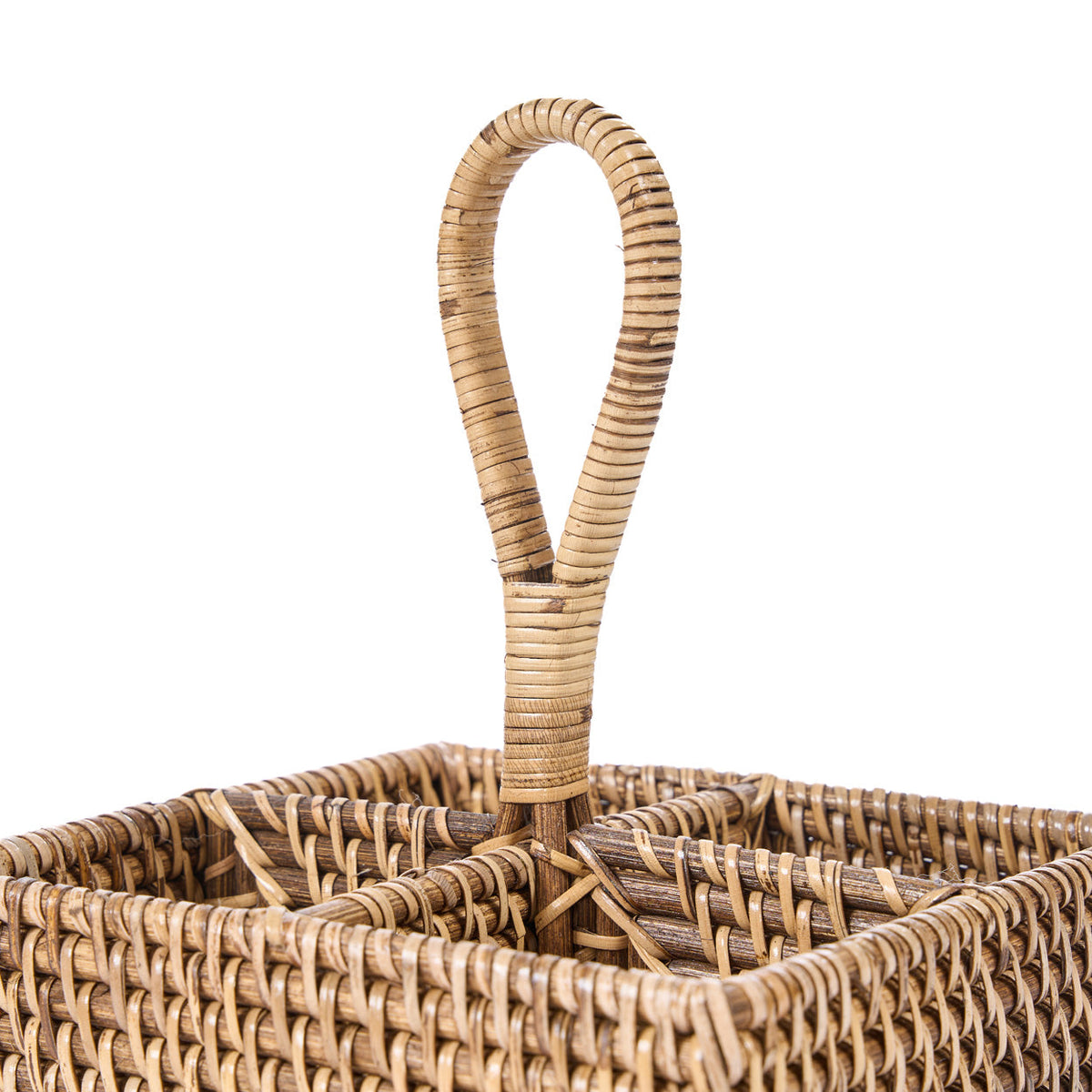 Le Porte-couverts en rotin N°4 Marron naturel Bazar Bizar