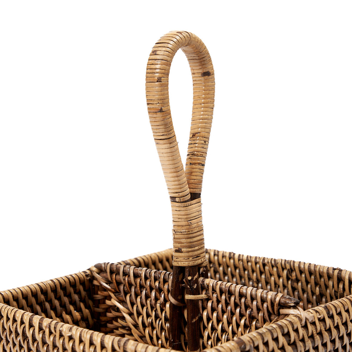 Le Porte-couverts en rotin N°2 Brun naturel