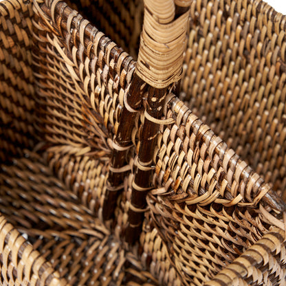 Le Porte-couverts en rotin N°2 Brun naturel