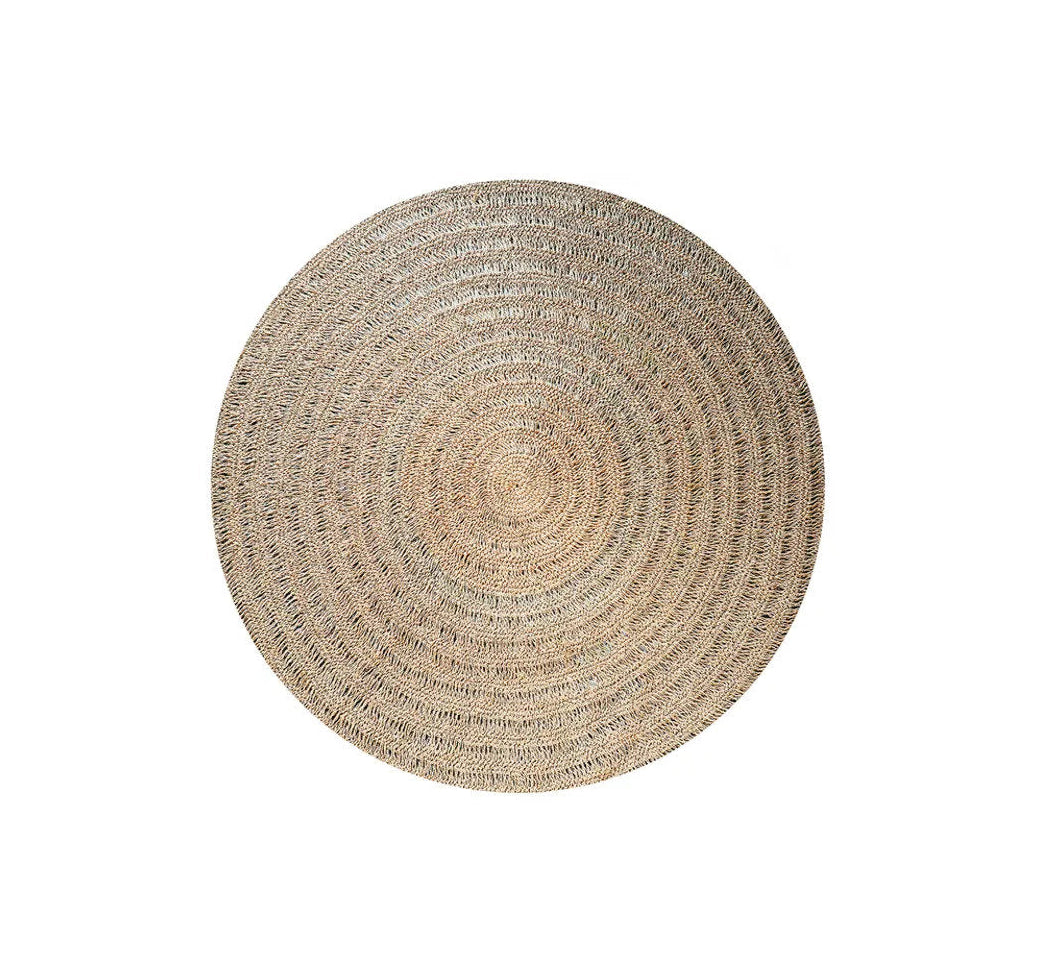 Le tapis en jonc de mer Naturel 100cm Bazar Bizar