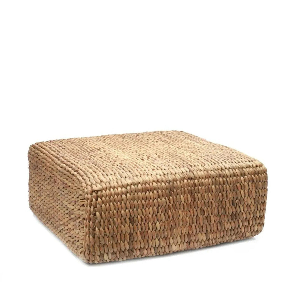 Pouf Jacinthe Carré - Naturel - M Bazar Bizar