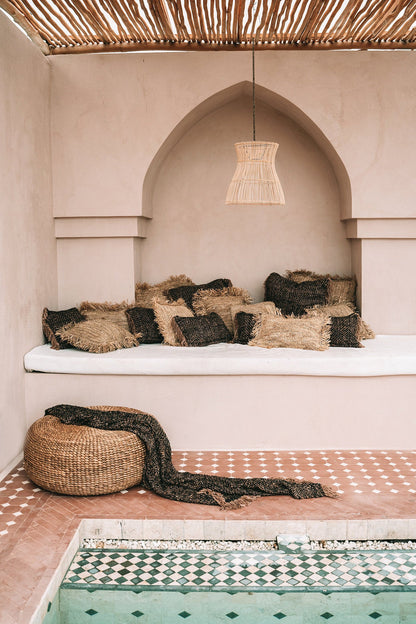 Le Pouf Hyacinthe - Naturel - M Bazar Bizar