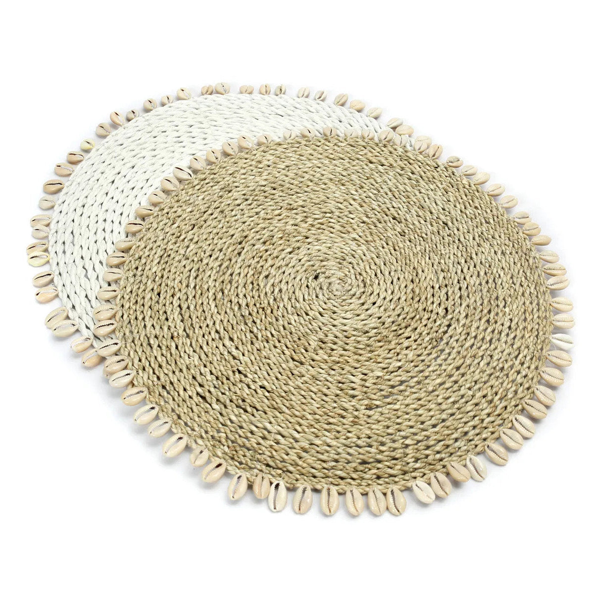 Le set de table Seagrass Shell - Bazar Bizarre Naturel
