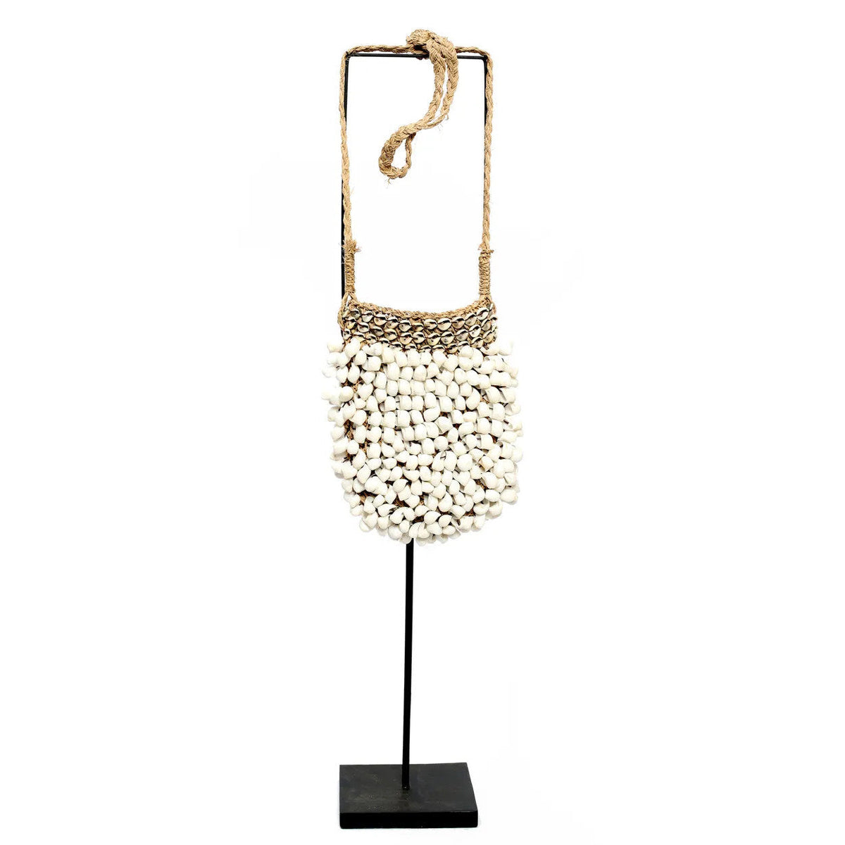 Le Shell Purse sur pied - Décoration - Blanc
