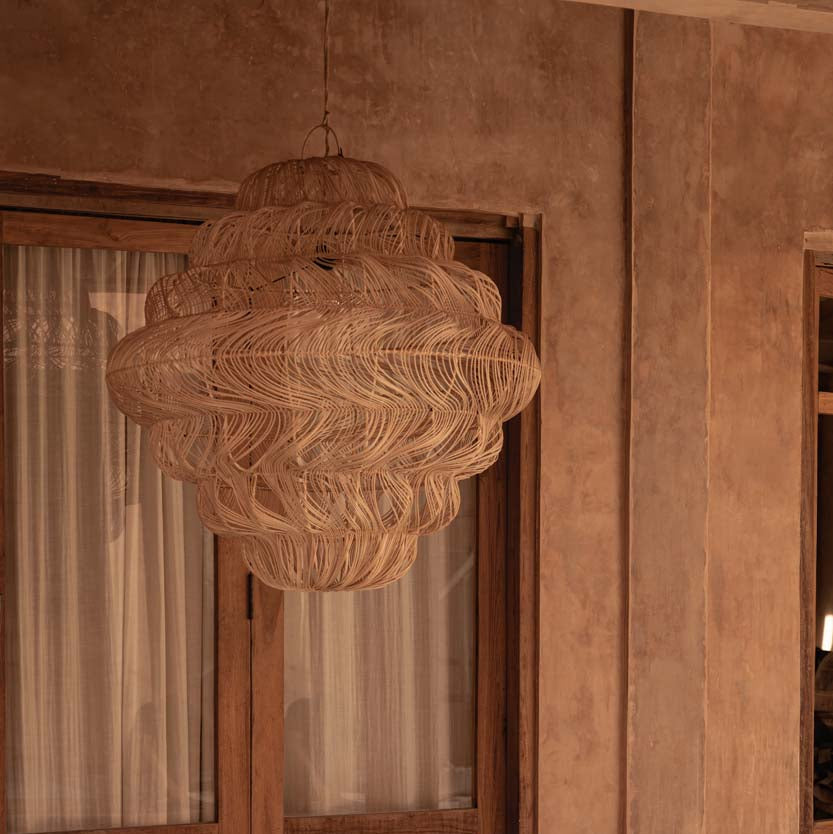 La suspension Aurora Puff - Naturel - XL Bazar Bizar