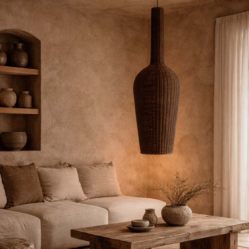 La suspension Amphora - Noyer foncé - XXL Bazar Bizar