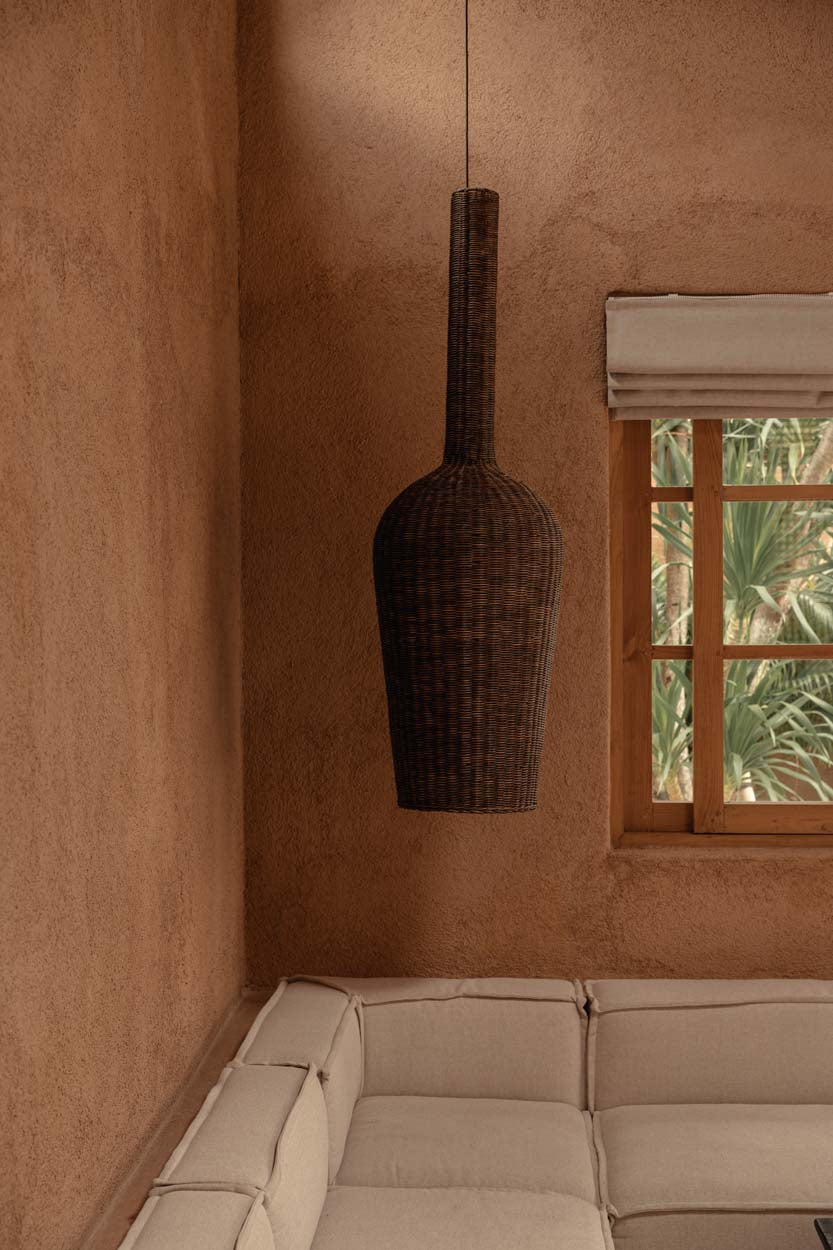 La suspension Amphora - Noyer foncé - XXL Bazar Bizar