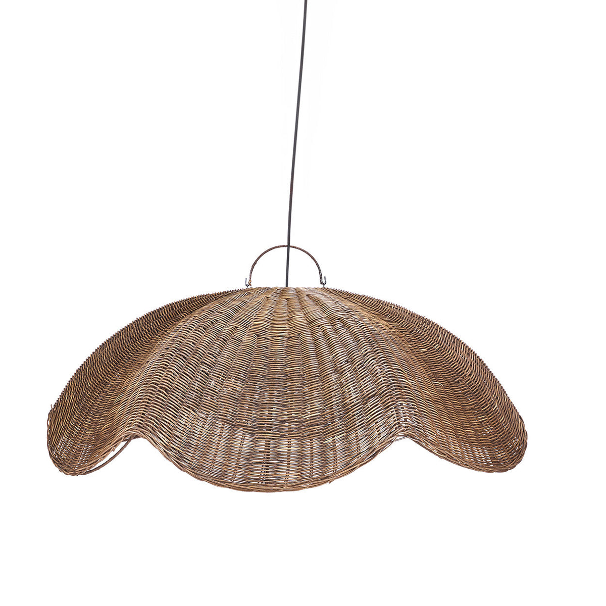 Suspension Wave - Noyer foncé - Large  Bazar Bizar