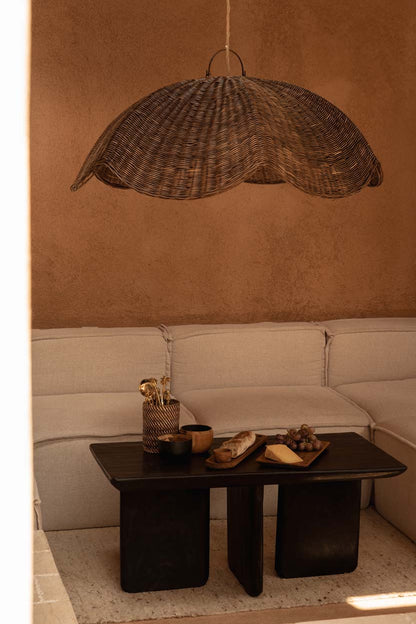 Suspension Wave - Noyer foncé - Large  Bazar Bizar