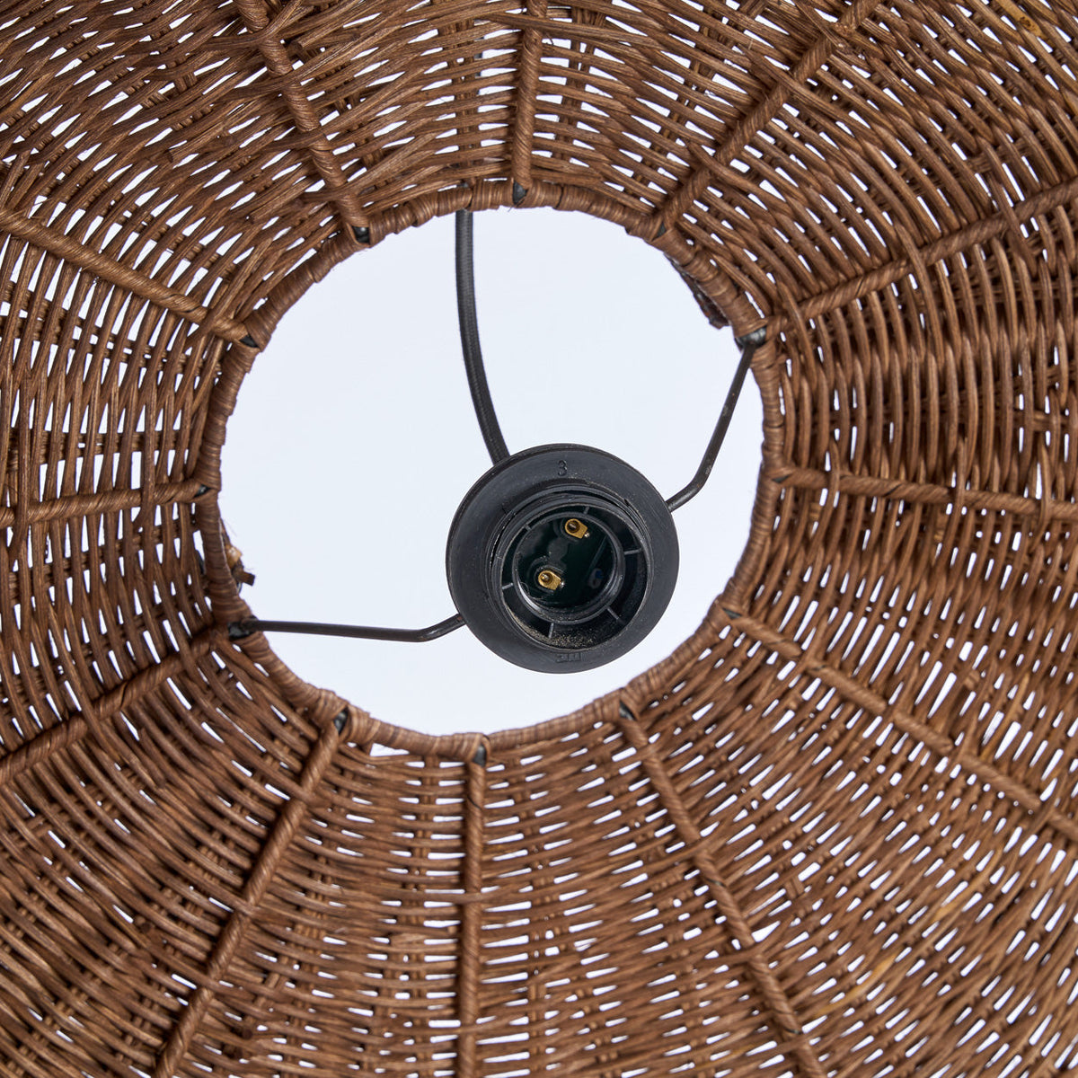 Suspension Wave - Noyer foncé - Large  Bazar Bizar
